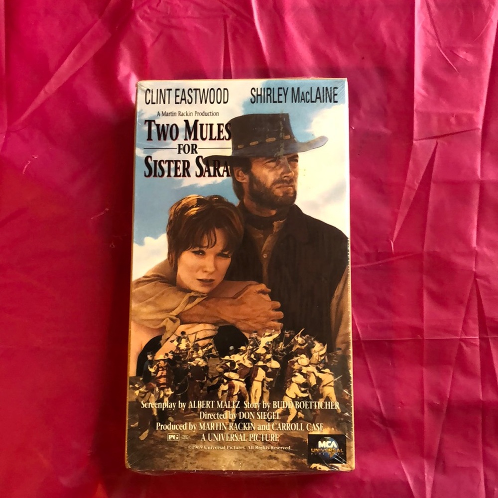 Two Mules for Sister Sara vhs